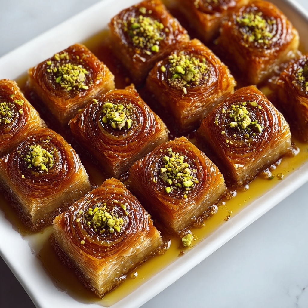 Baklava Scrolls with Five Ingredients Recipe - Recipe Image
