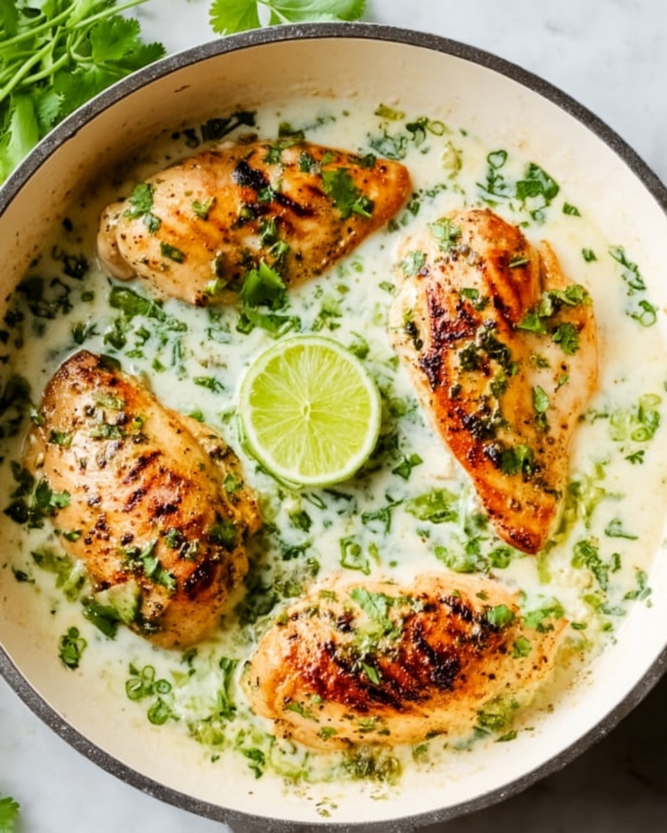 Creamy Coconut Lime Chicken Recipe - Recipe Image