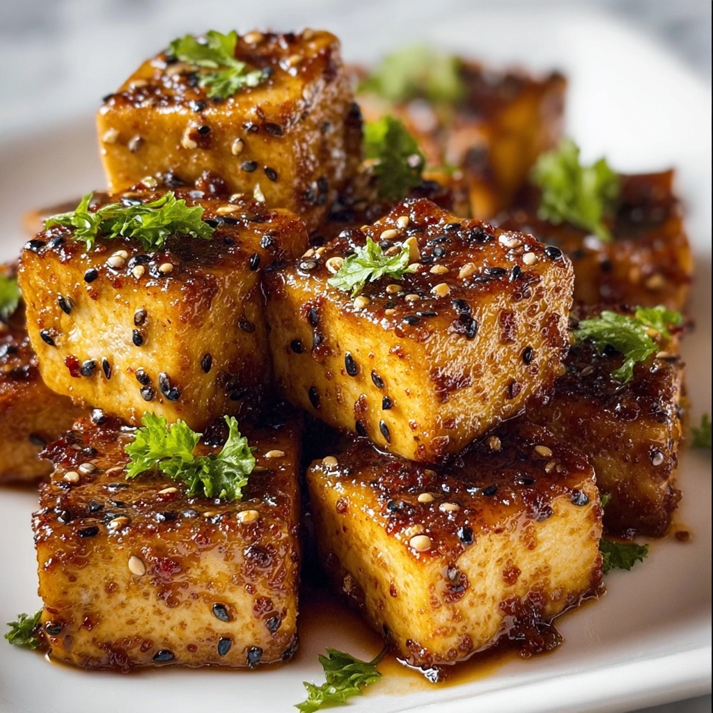 Baked Lemon Pepper Tofu Recipe - Recipe Image