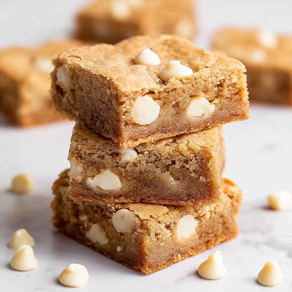 Irresistible Blondies Recipe - Recipe Image
