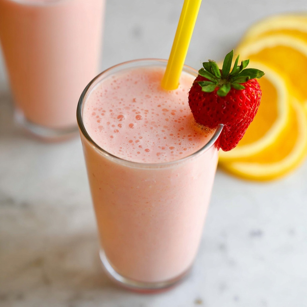 Strawberry Orange Julius Recipe - Recipe Image