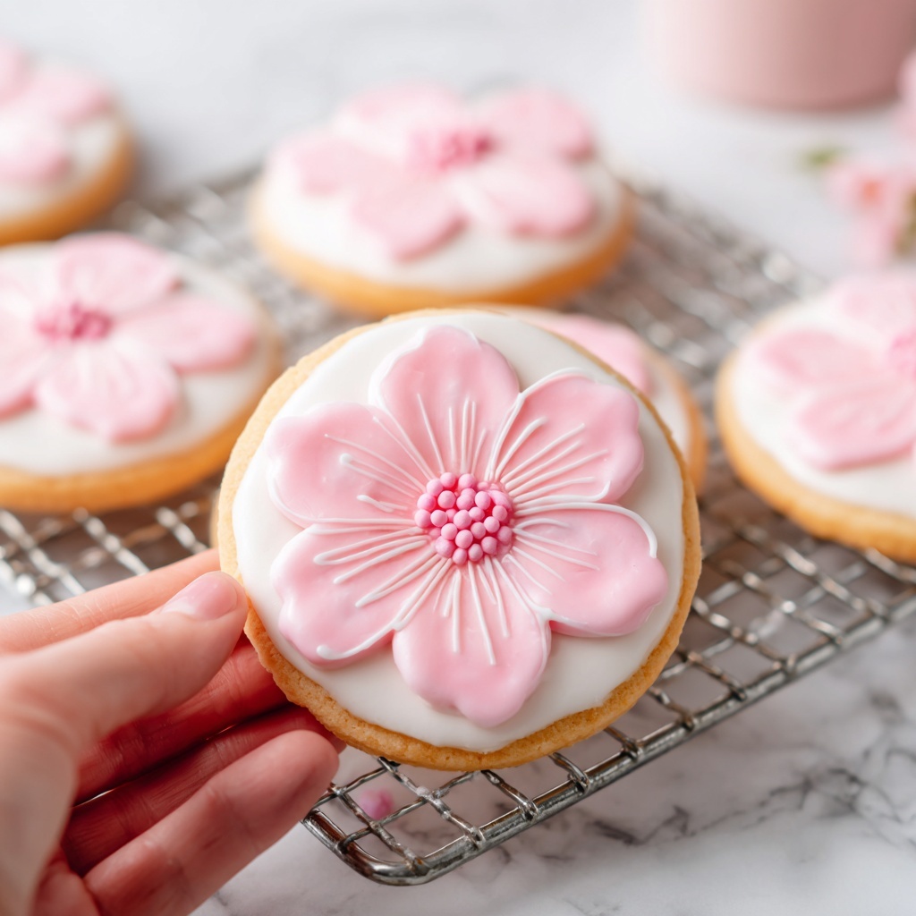 Cherry Blossom Cookies Recipe - Recipe Image