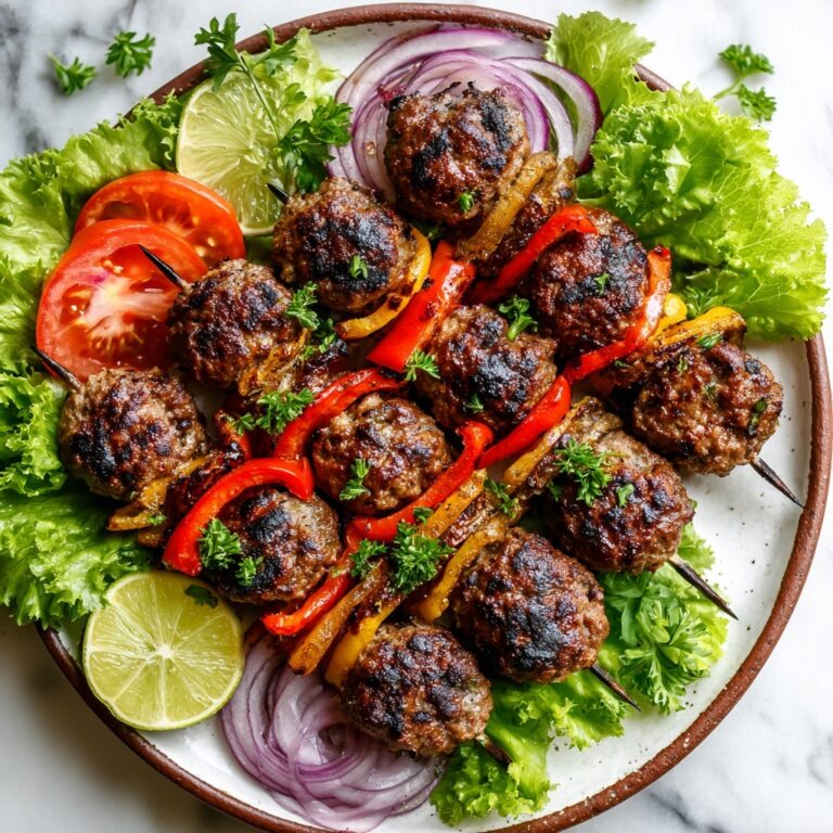 Kofta Kebabs with Spiced Ground Meat Recipe