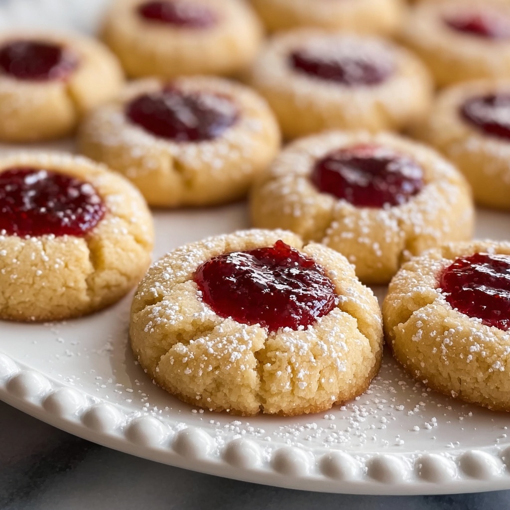 Thumbprint Cookies with Fruit Preserves Recipe - Recipe Image