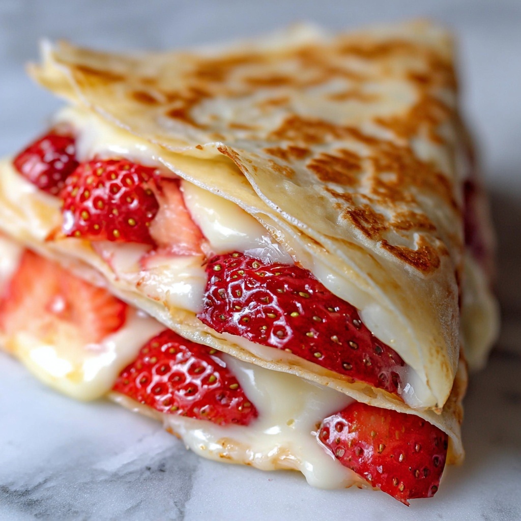 Strawberry Cheesecake Quesadilla Recipe - Recipe Image
