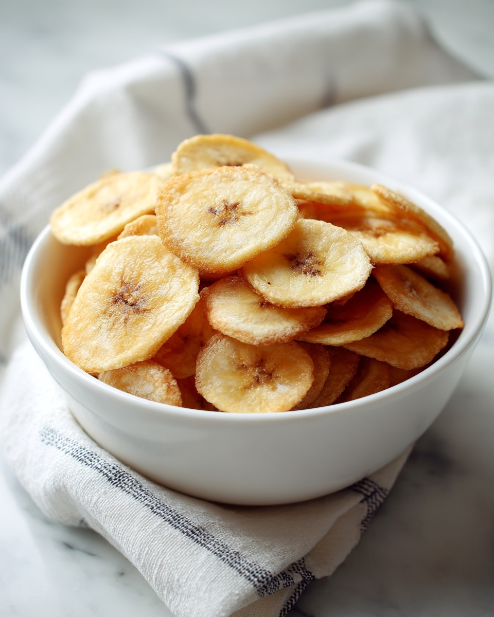Cinnamon-Sugar Air Fryer Banana Chips Recipe - Recipe Image