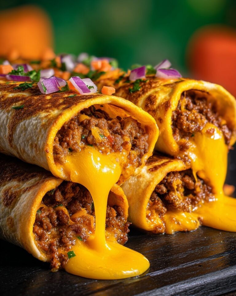 Nachos Cheese Beef Wrap Recipe