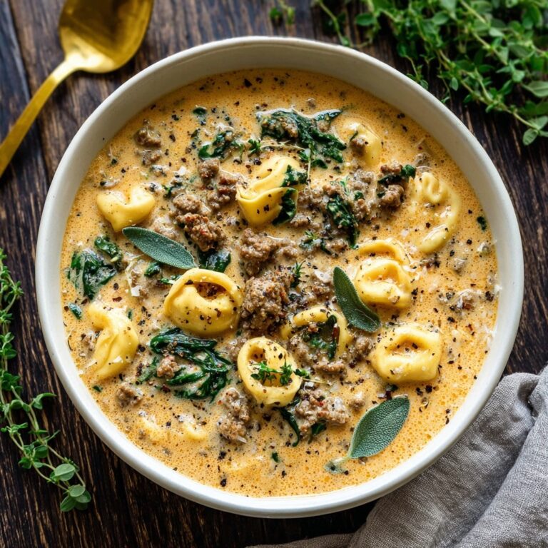 Hearty Beef Tortellini Soup Recipe