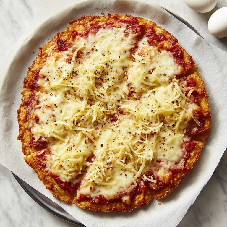 Low Carb Pizza Crust Recipe