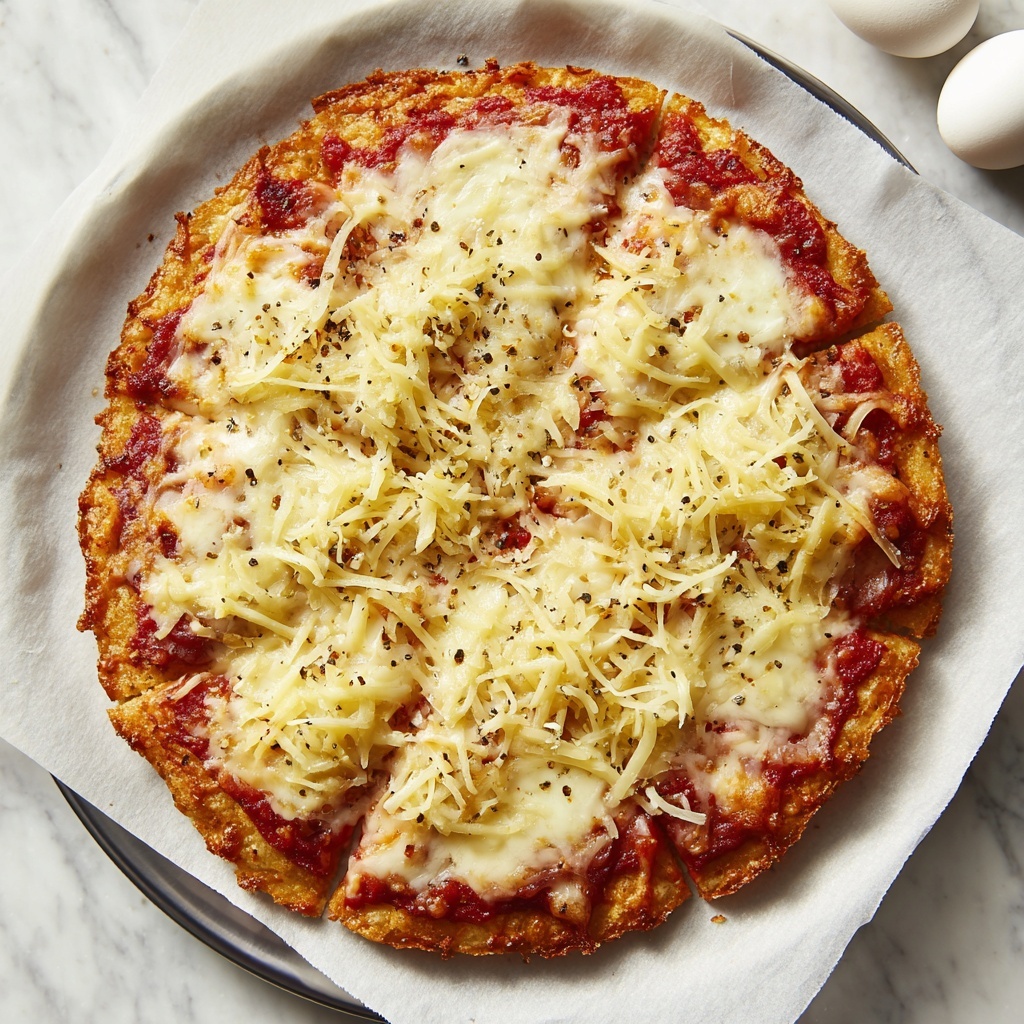 Low Carb Pizza Crust Recipe - Recipe Image