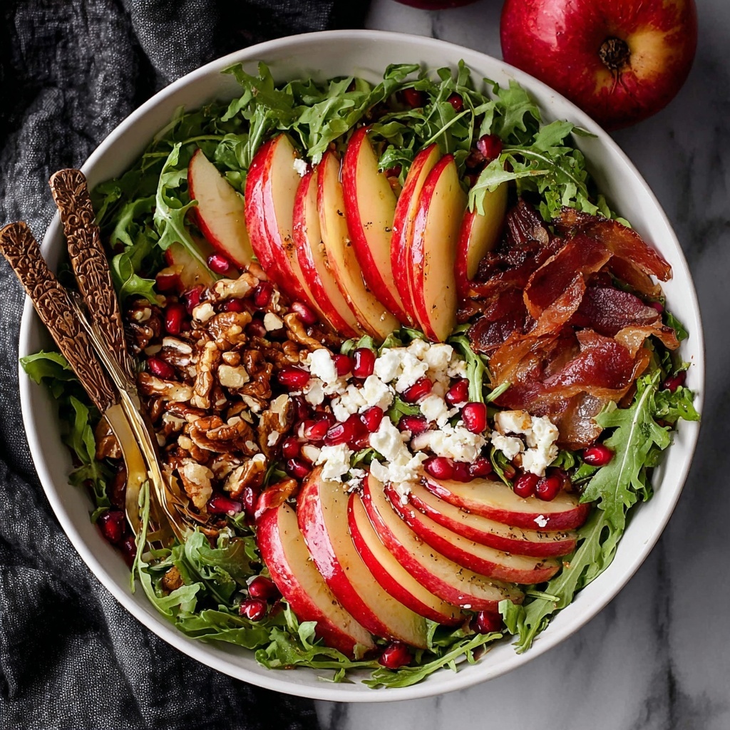 Honeycrisp Apple, Prosciutto, and Feta Salad Recipe - Recipe Image