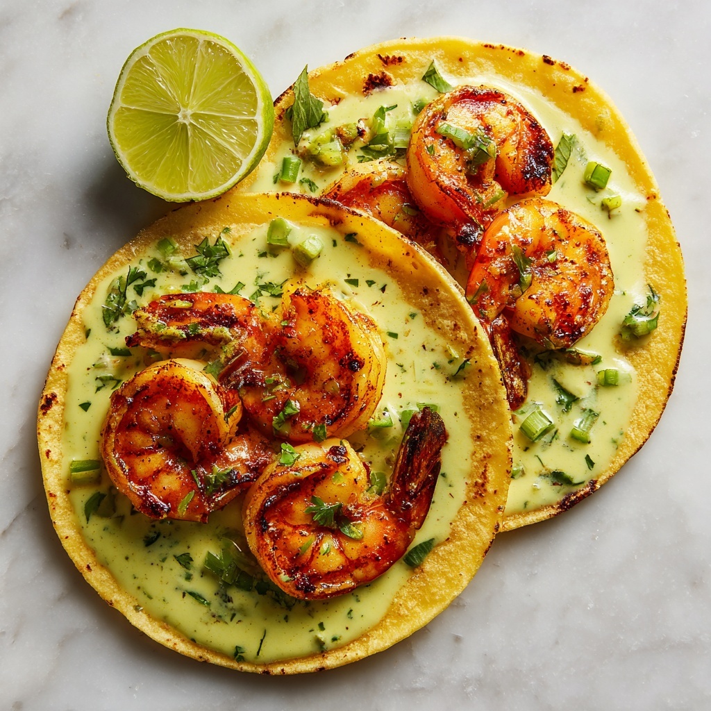 Cilantro Lime Shrimp Tacos Recipe - Recipe Image