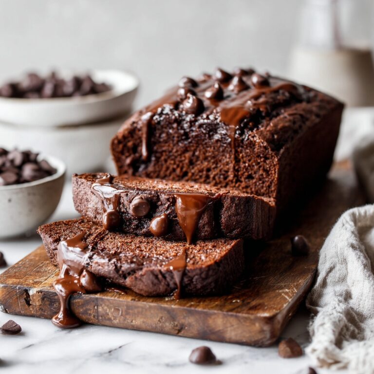 Hot Fudge Brownie Bread Recipe