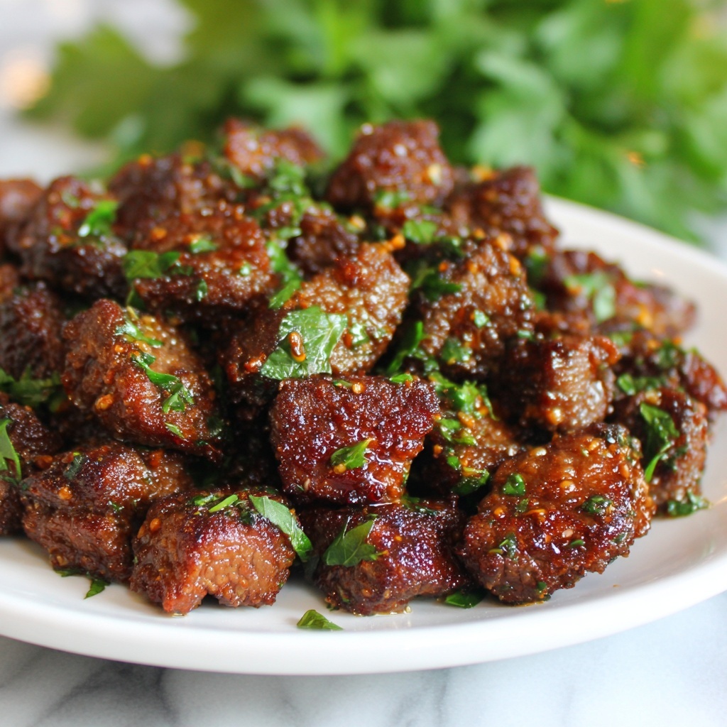 Air Fryer Steak Bites Recipe - Recipe Image