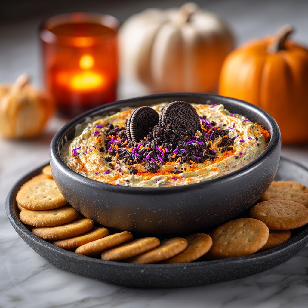 Halloween Dunkaroo Dip Recipe: A Spooky Sweet Treat Recipe - Recipe Image