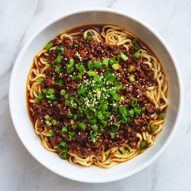 Mongolian Ground Beef Noodles Recipe