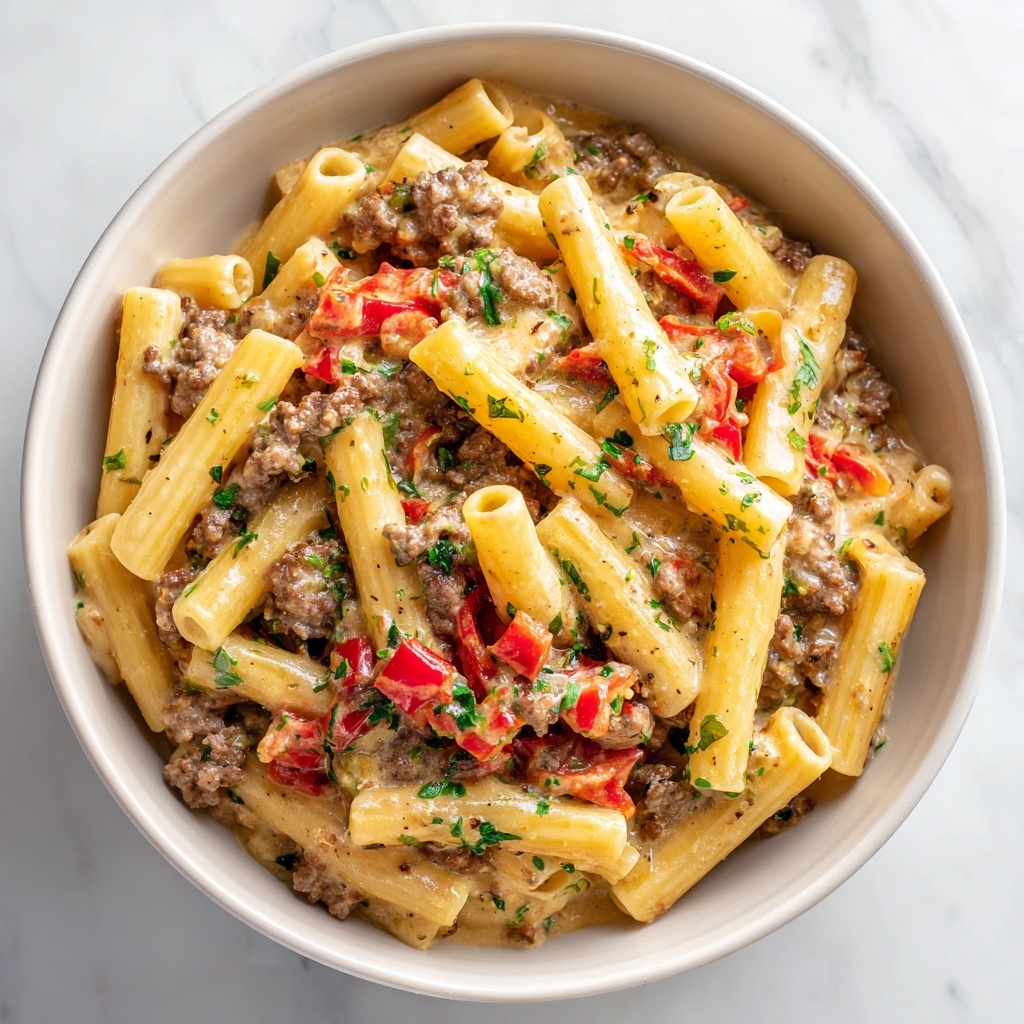Creamy Rotel Pasta with Ground Beef: Ultimate & Easy Recipe - Recipe Image