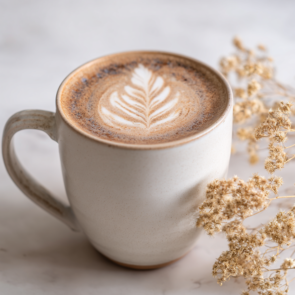 Easy Iced Oat Milk Honey Vanilla Latte Recipe - Recipe Image
