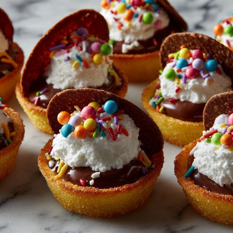 Mini Chocolate Tacos Recipe