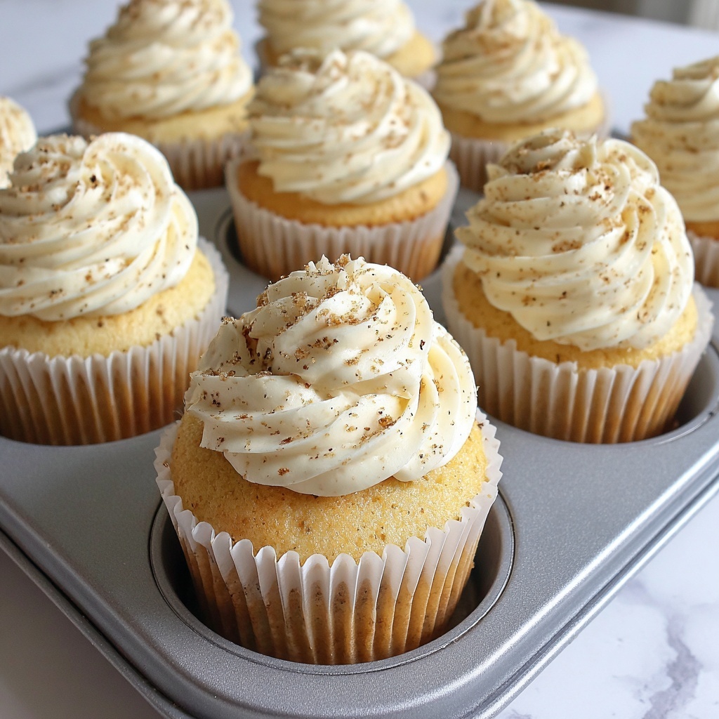 Cinnamon Roll Cupcakes Recipe - Recipe Image