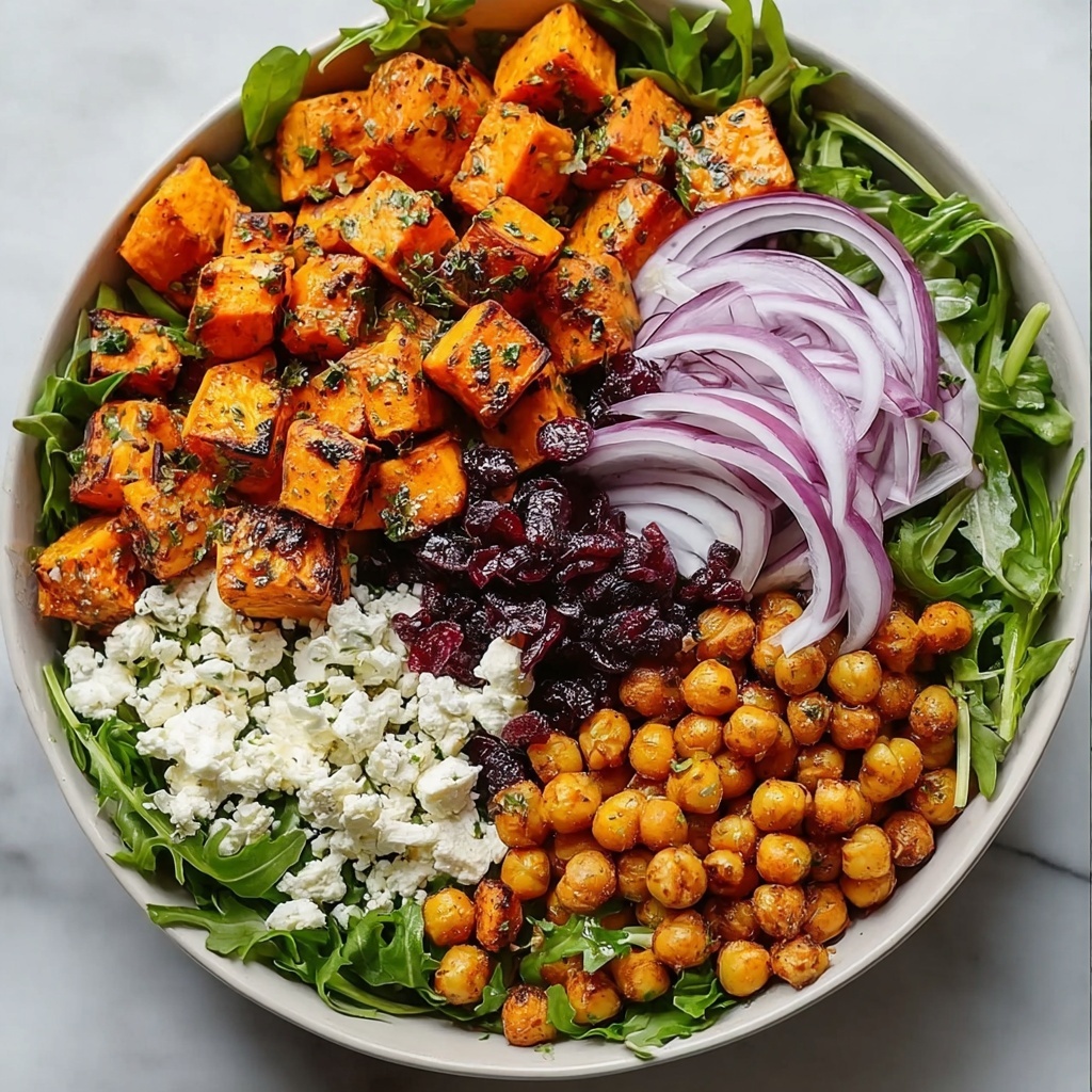 Sweet Potato and Chickpea Salad with Feta and Herbs Recipe - Recipe Image