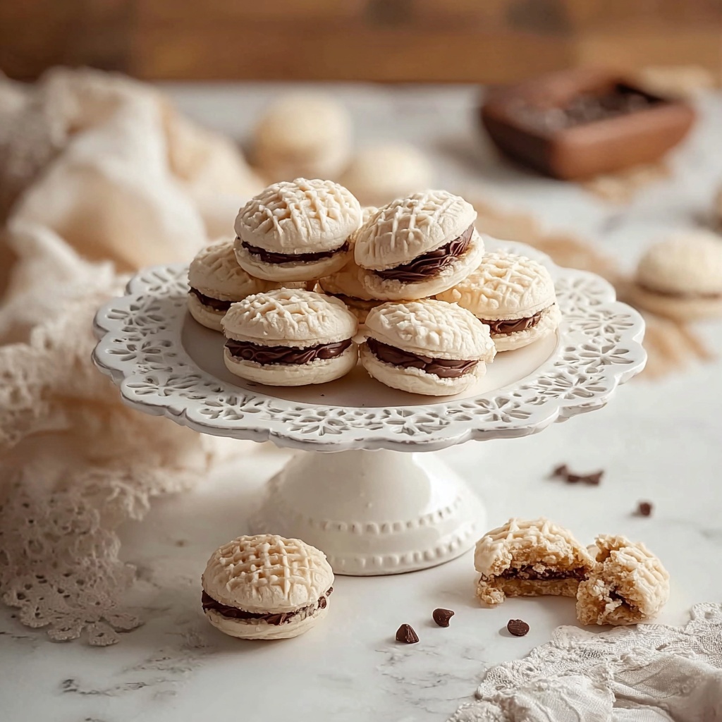 Baci di Dama – Traditional Italian Lady’s Kisses Cookies Recipe - Recipe Image