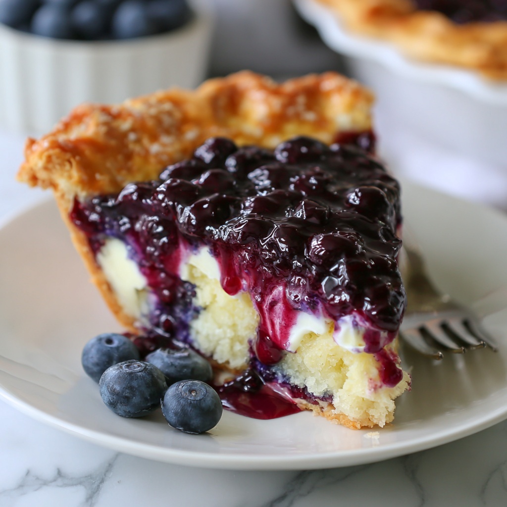 Blueberry Lemon Upside Down Cake Recipe - Recipe Image