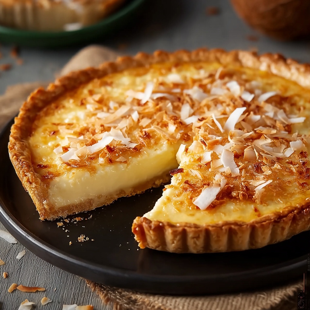 Classic Coconut Pie Recipe - Recipe Image