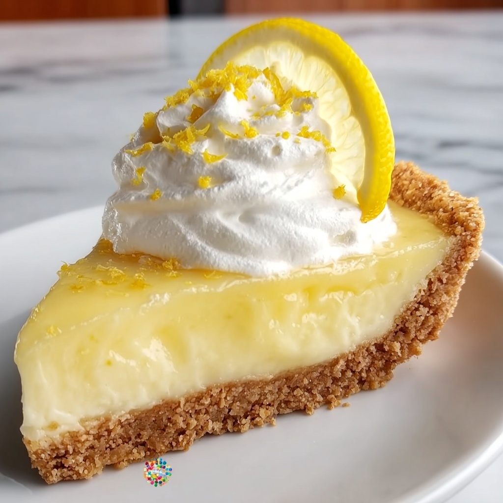 Lemon Pie Recipe - Recipe Image