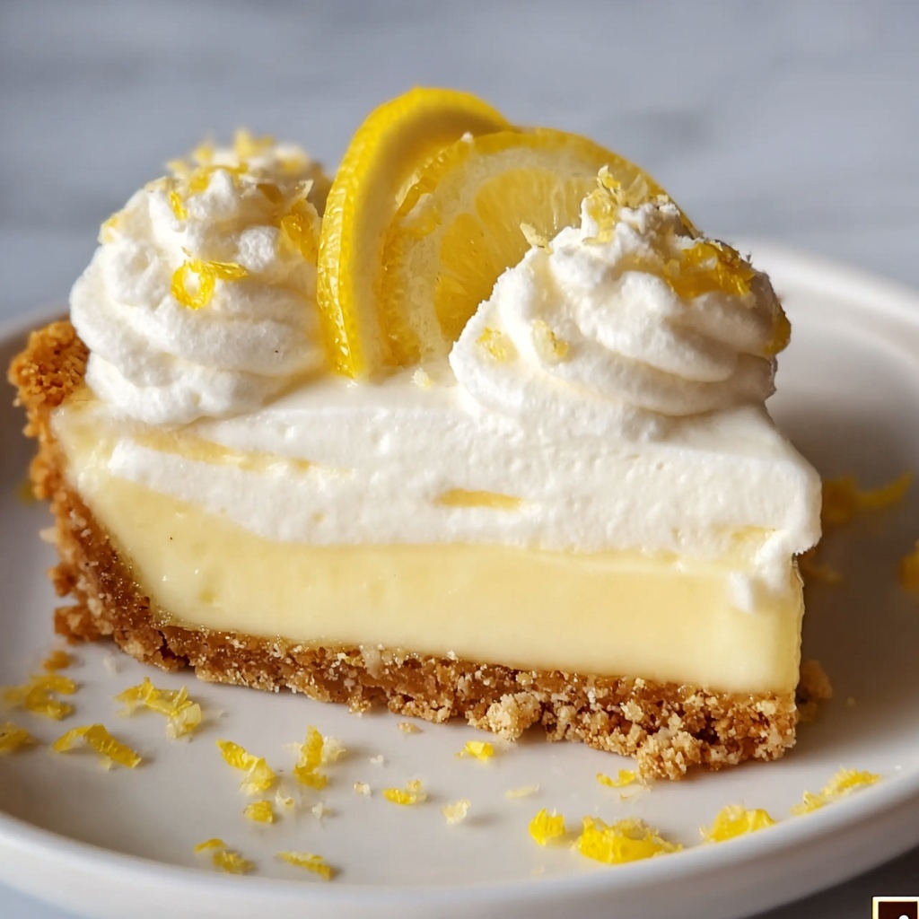 Lemon Icebox Pie Recipe - Recipe Image