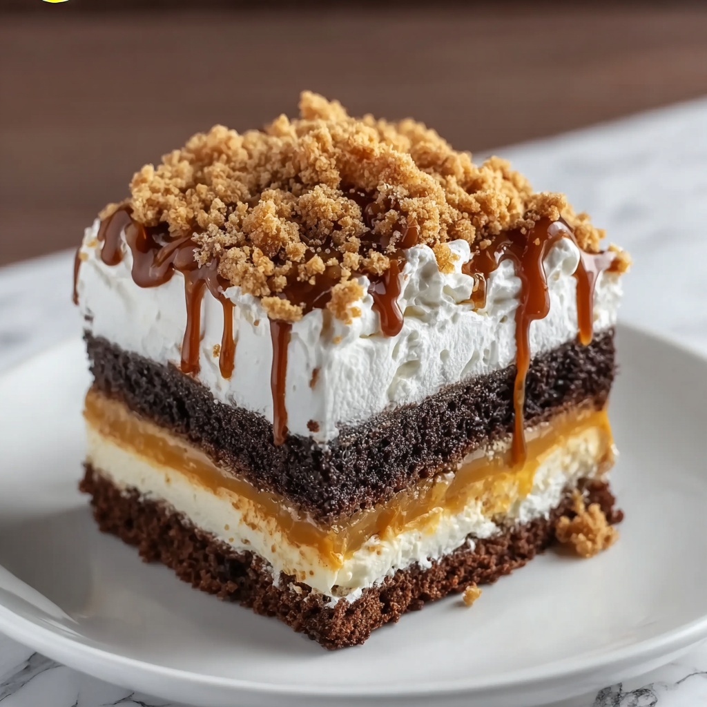 Butterfinger Cake Recipe - Recipe Image