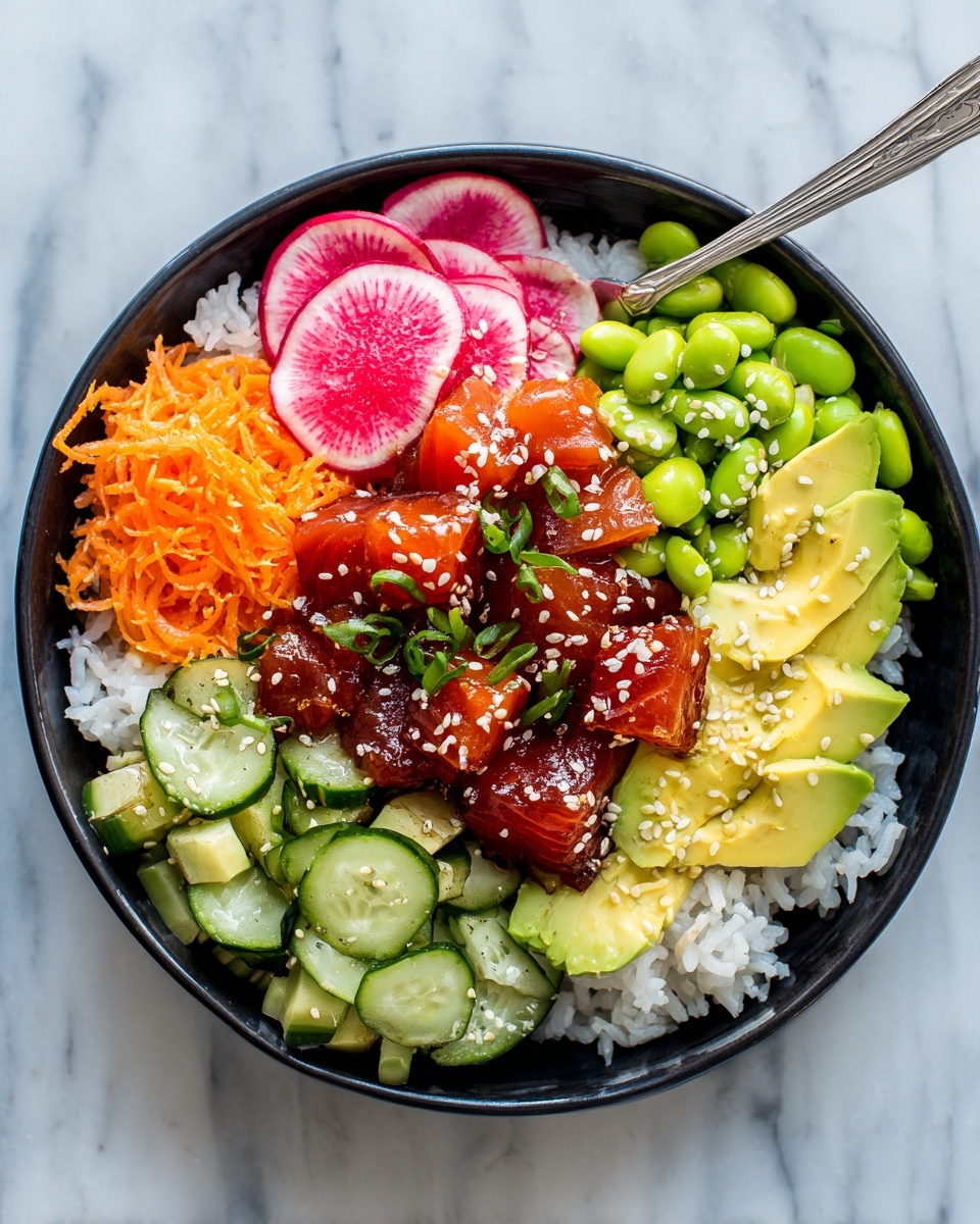 Tuna Poke Bowl Recipe - Recipe Image