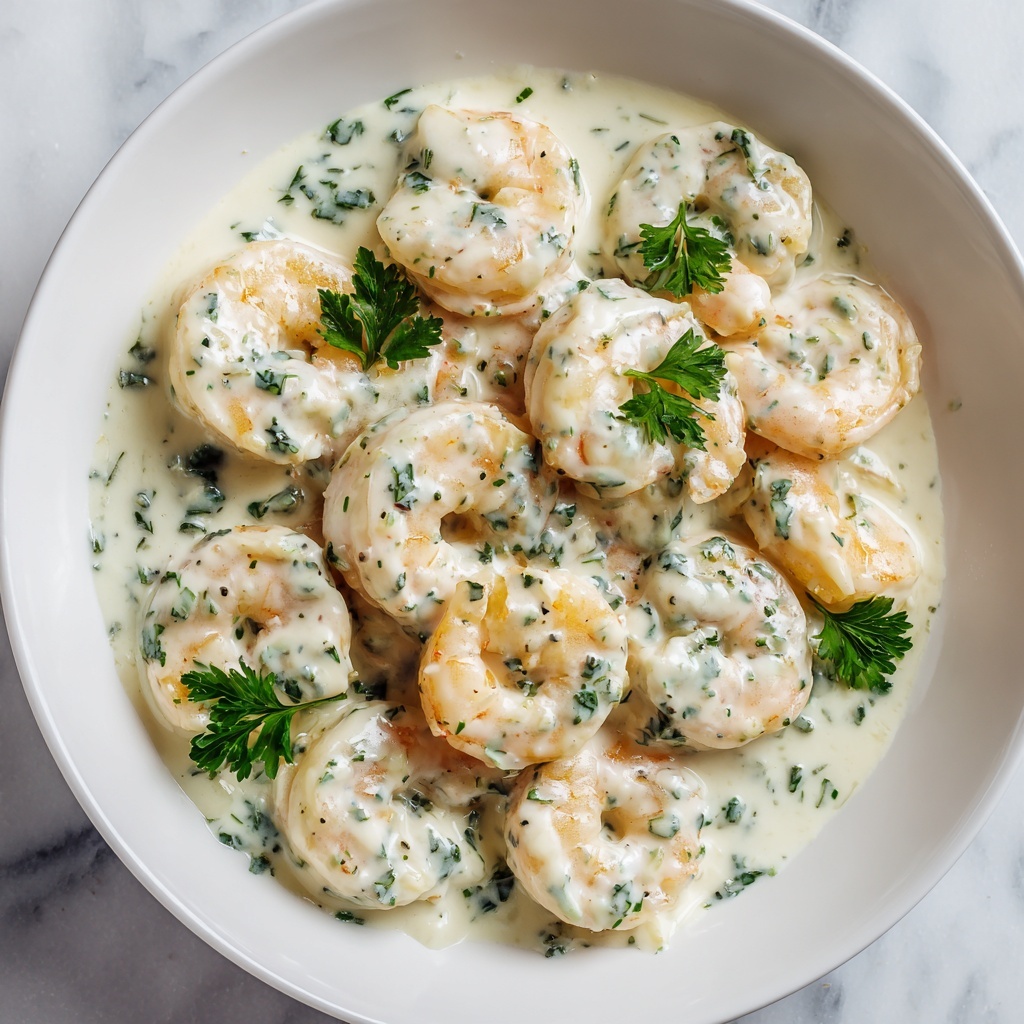 Creamy Garlic Parmesan Shrimp Recipe - Recipe Image