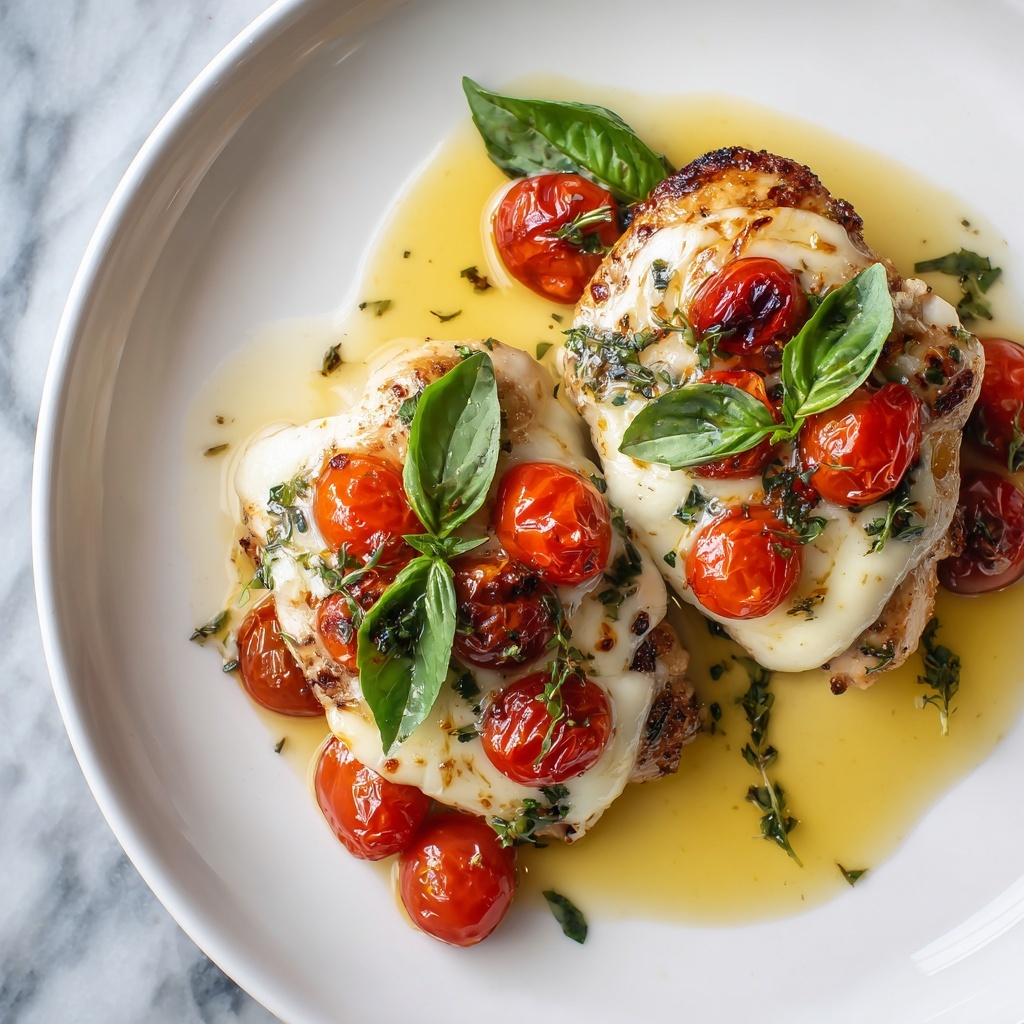 One-Pan Chicken Caprese Recipe - Recipe Image