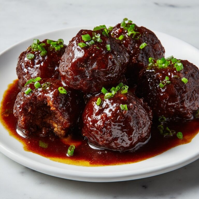 Korean BBQ Meatballs That Will Change Your Dinner Forever Recipe