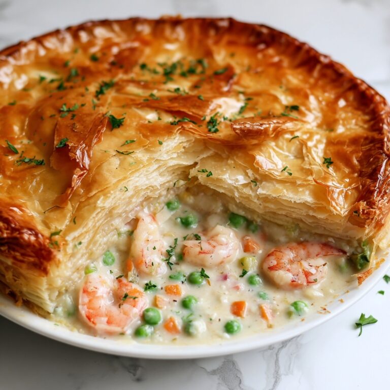 Shrimp & Lobster Cheddar Bay Biscuit Pot Pie Recipe
