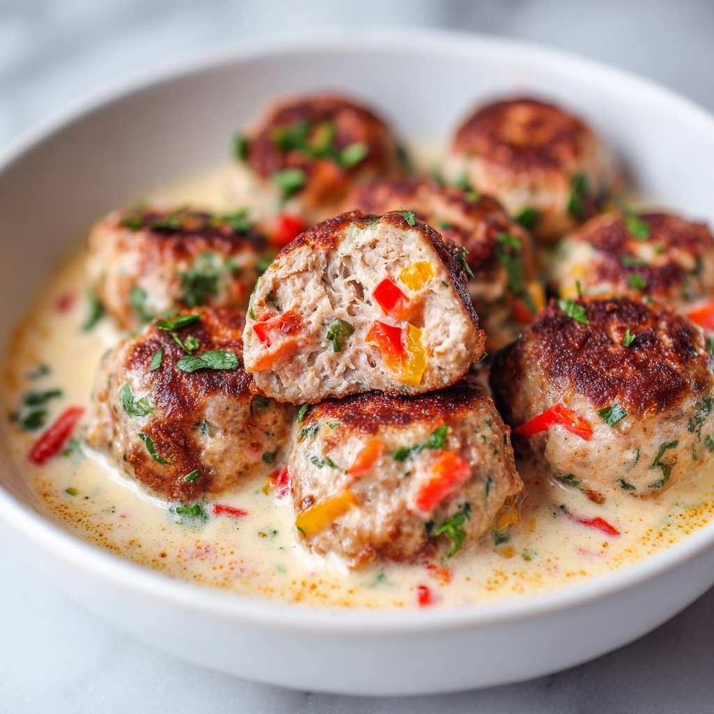 Jerk Meatballs in Coconut Curry Recipe - Recipe Image