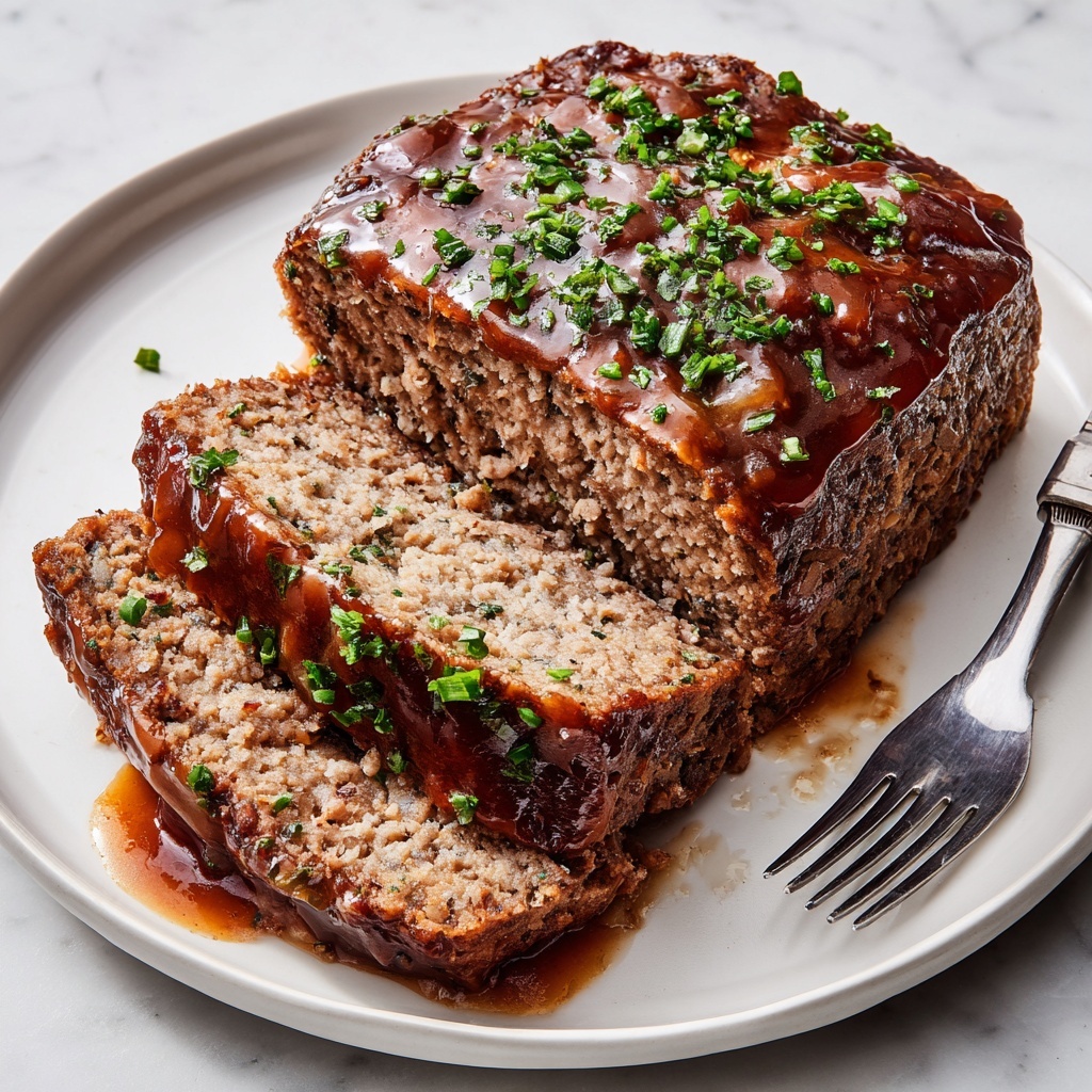 Mouthwatering Garlic Parmesan Meatloaf Recipe - Recipe Image
