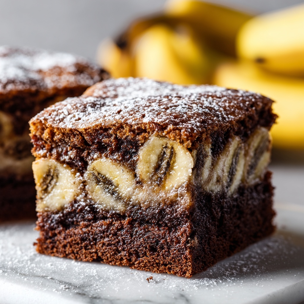 Banana Pudding Brownies Recipe - Recipe Image