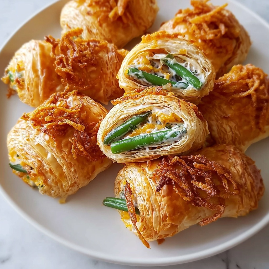 Green Bean Casserole Bites: 7 Tempting Comfort Treats Recipe - Recipe Image