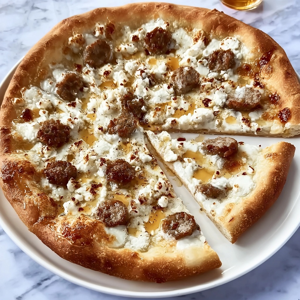 Hot Sausage Feta Honey Pizza: 5 Bold Flavors to Indulge Recipe - Recipe Image