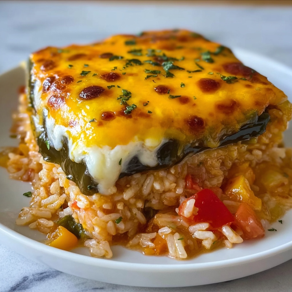 Chile Rellenos Casserole: 7 Comforting Flavor Layers Recipe - Recipe Image