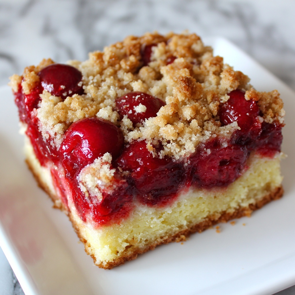 Cherry Dump Cake Recipe - Recipe Image