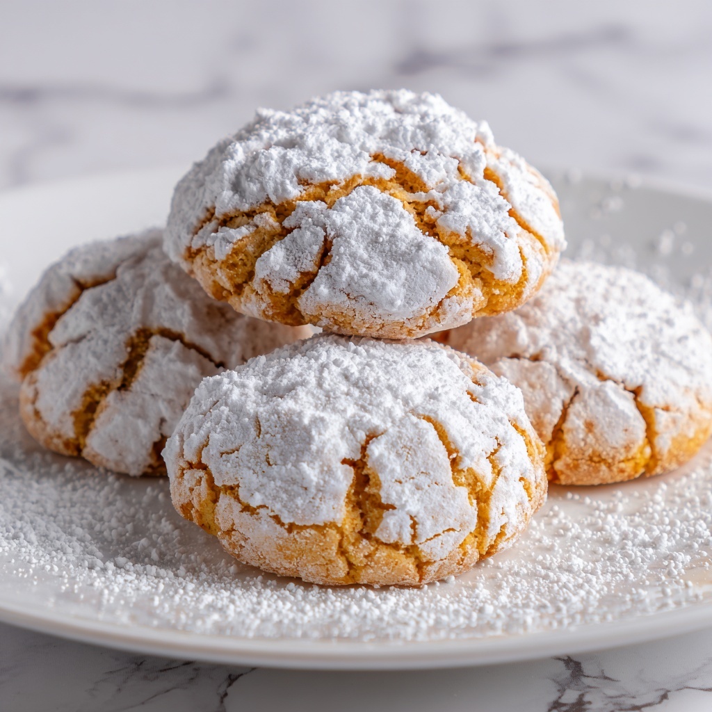 Cake Mix Crinkle Cookies Recipe - Recipe Image