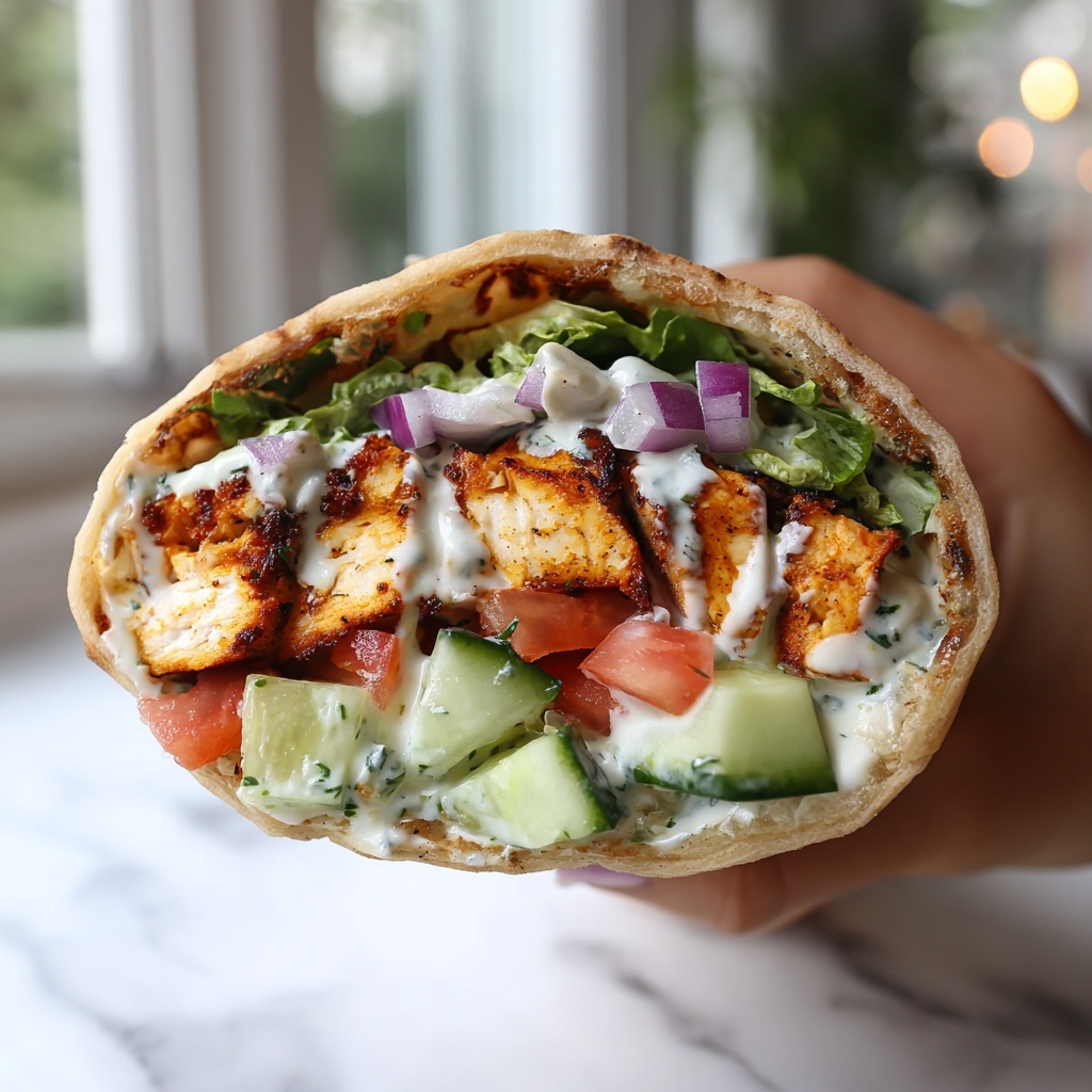 Healthy Chicken Gyros Recipe - Recipe Image