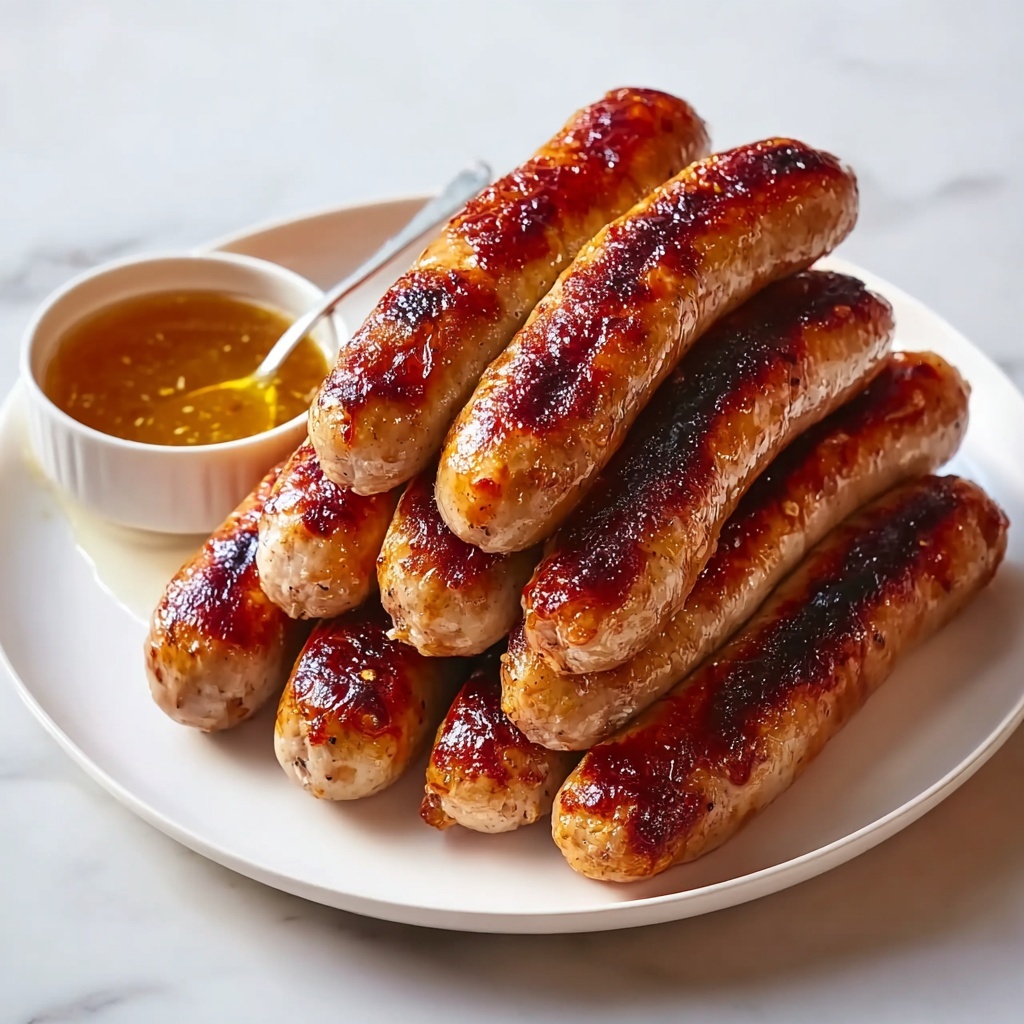 Honey Mustard Cocktail Sausages Recipe - Recipe Image