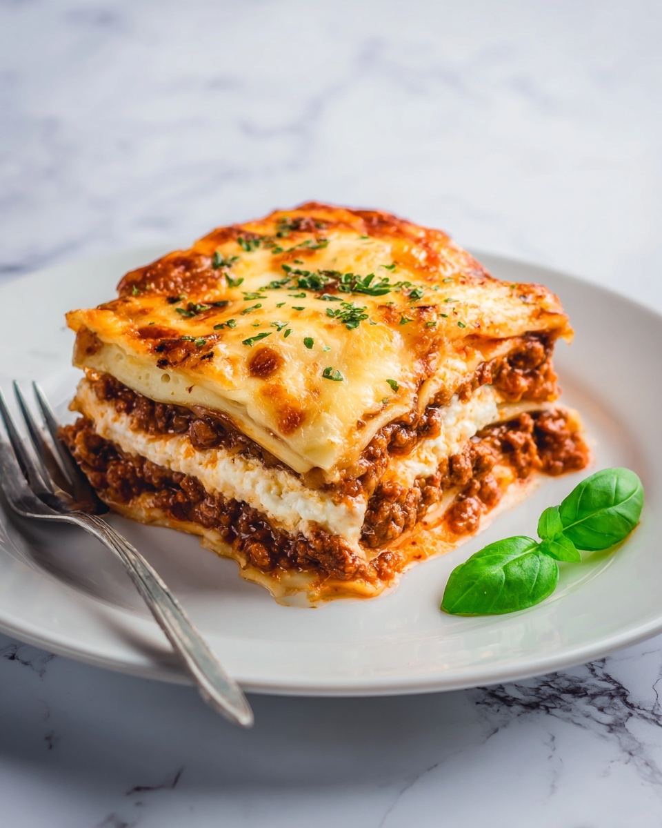 Classic Meat Lasagna Recipe - Recipe Image