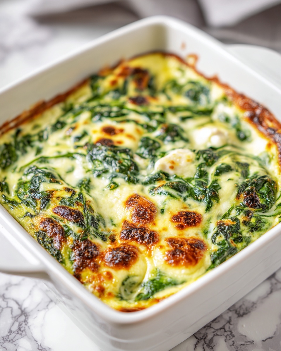 Creamy Chicken and Spinach Casserole Recipe - Recipe Image