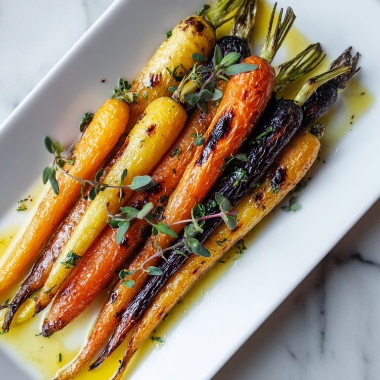 Maple Glazed Roasted Carrots Recipe
