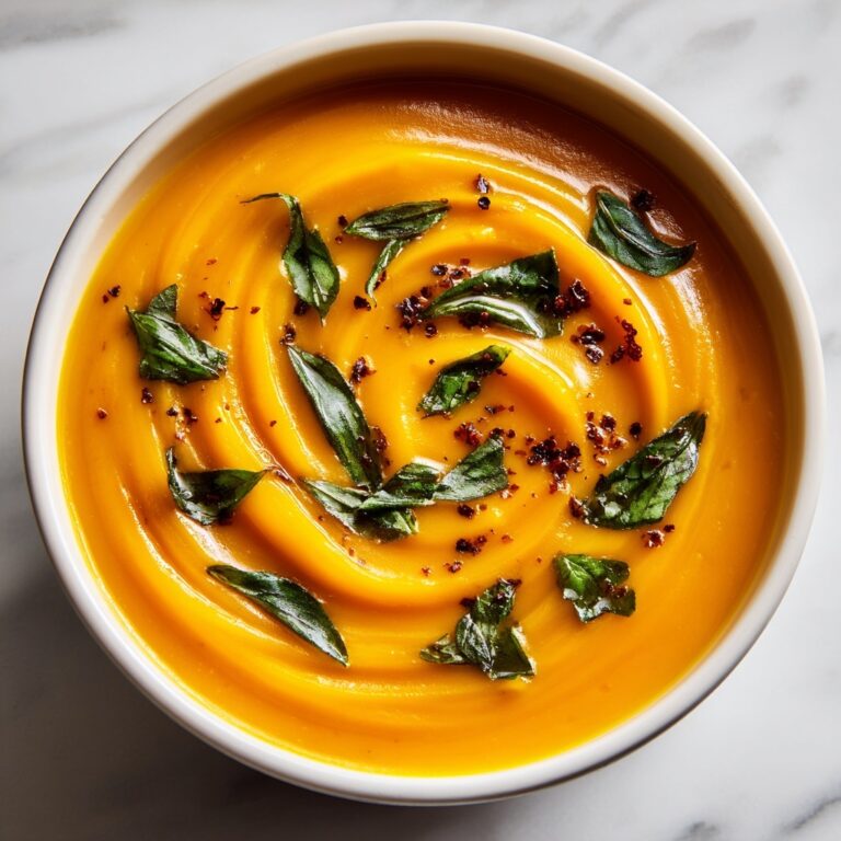 Carrot and Lentil Soup with Warm Spices Recipe